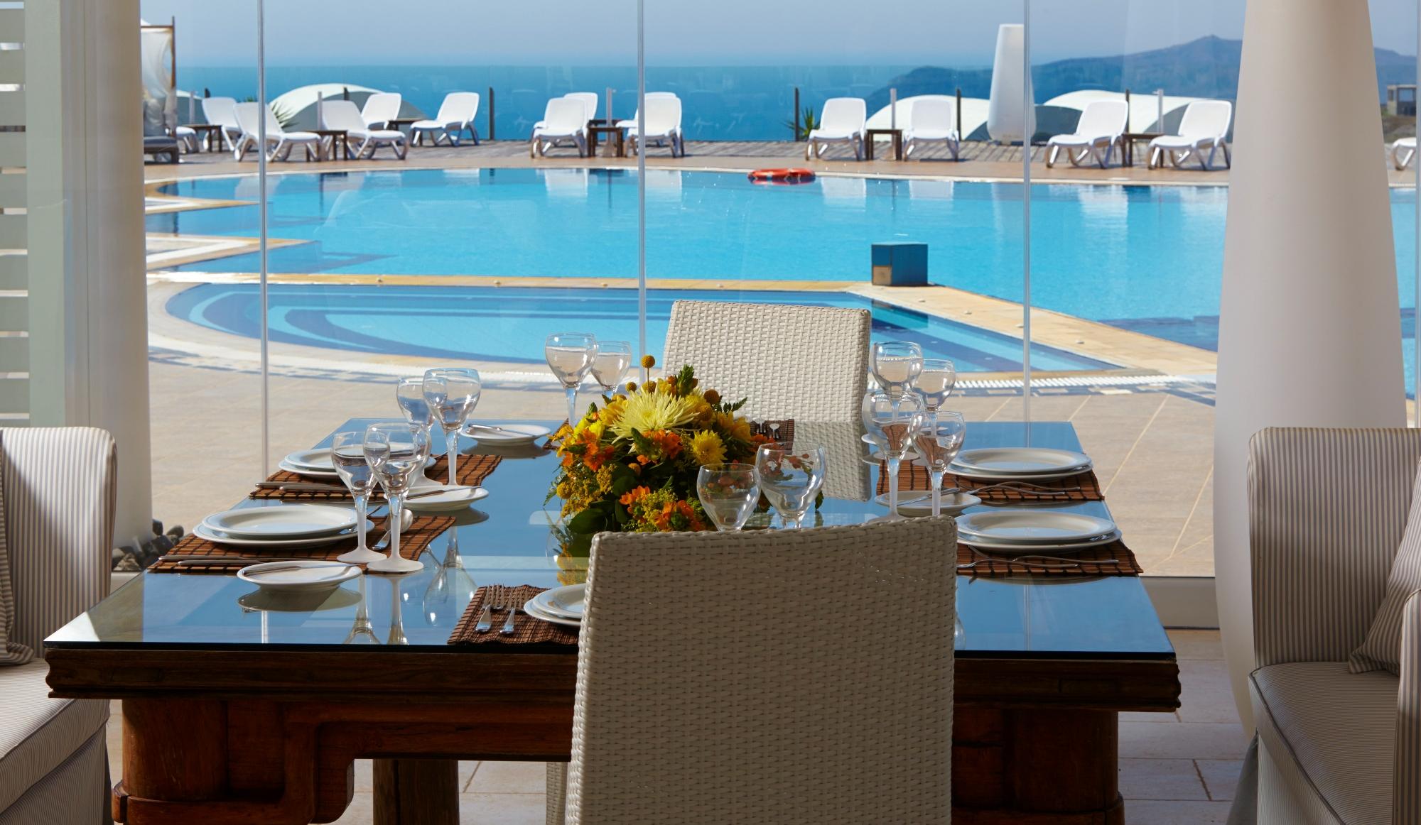Orizontes Hotel Santorini Pýrgos المظهر الخارجي الصورة