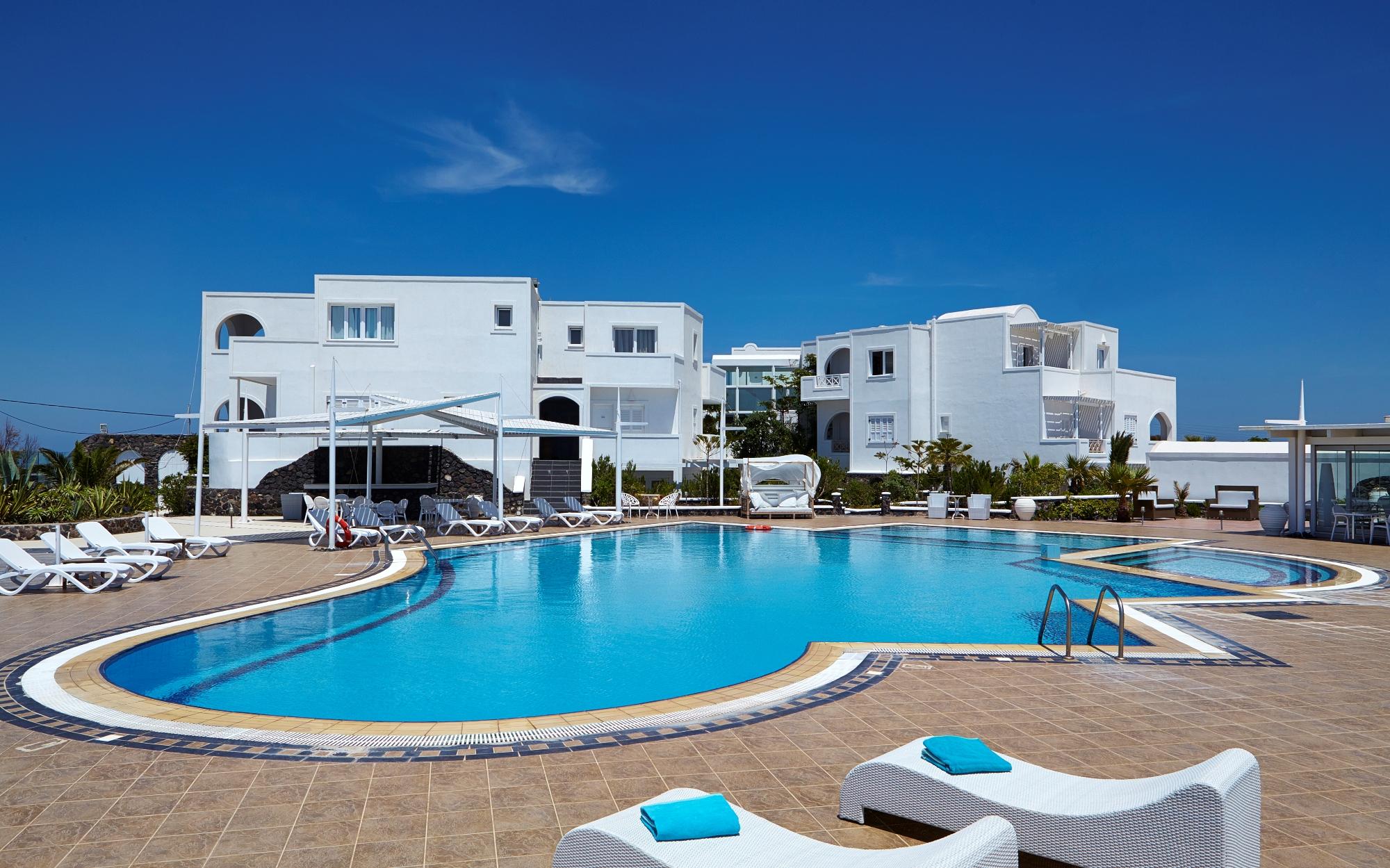 Orizontes Hotel Santorini Pýrgos المظهر الخارجي الصورة