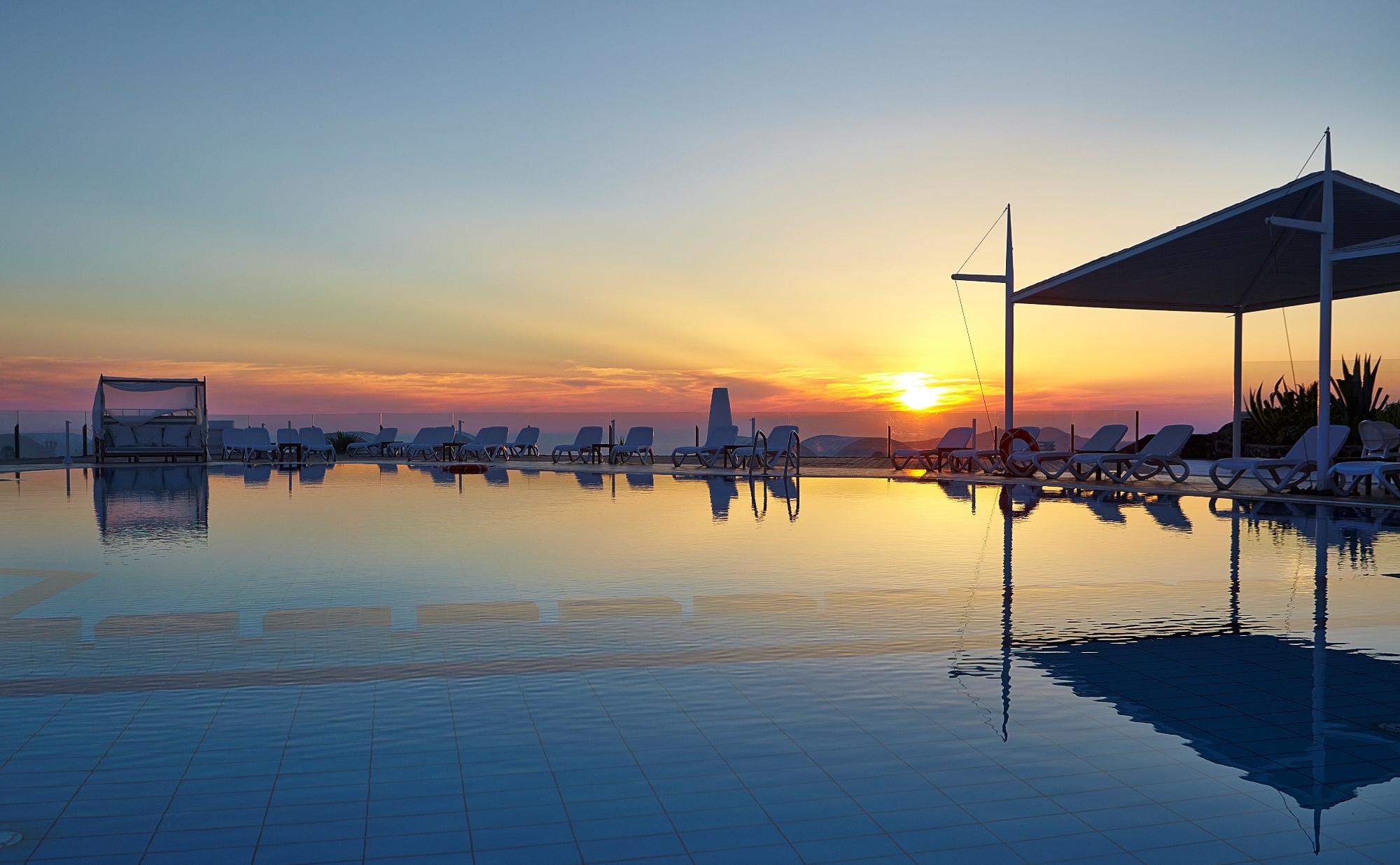 Orizontes Hotel Santorini Pýrgos المظهر الخارجي الصورة