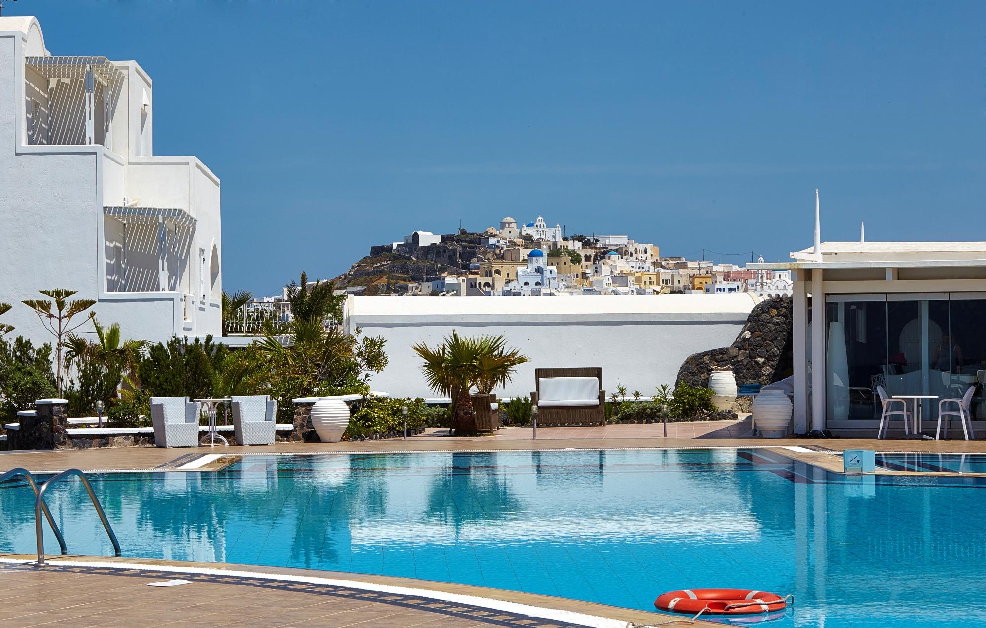 Orizontes Hotel Santorini Pýrgos المظهر الخارجي الصورة