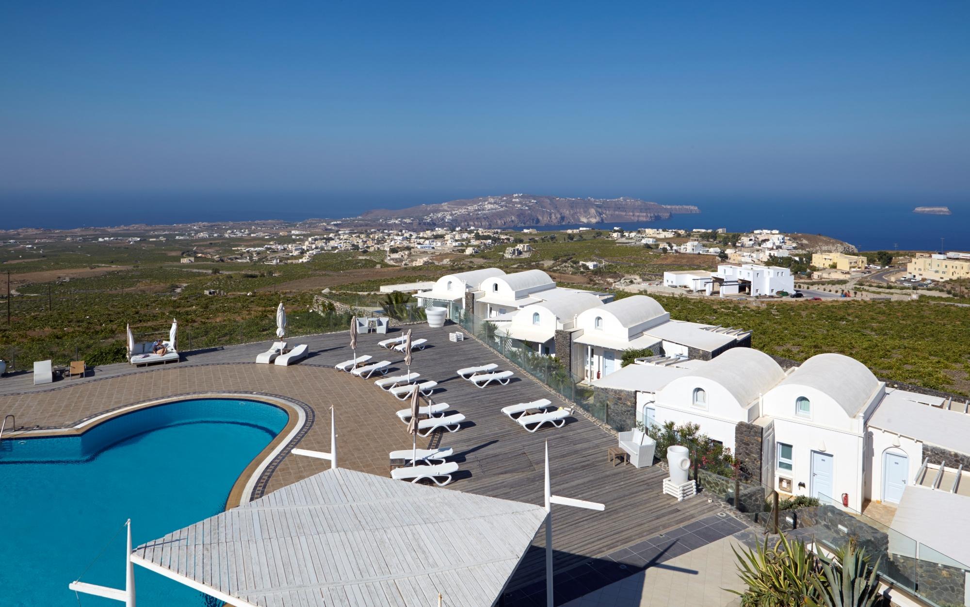 Orizontes Hotel Santorini Pýrgos المظهر الخارجي الصورة