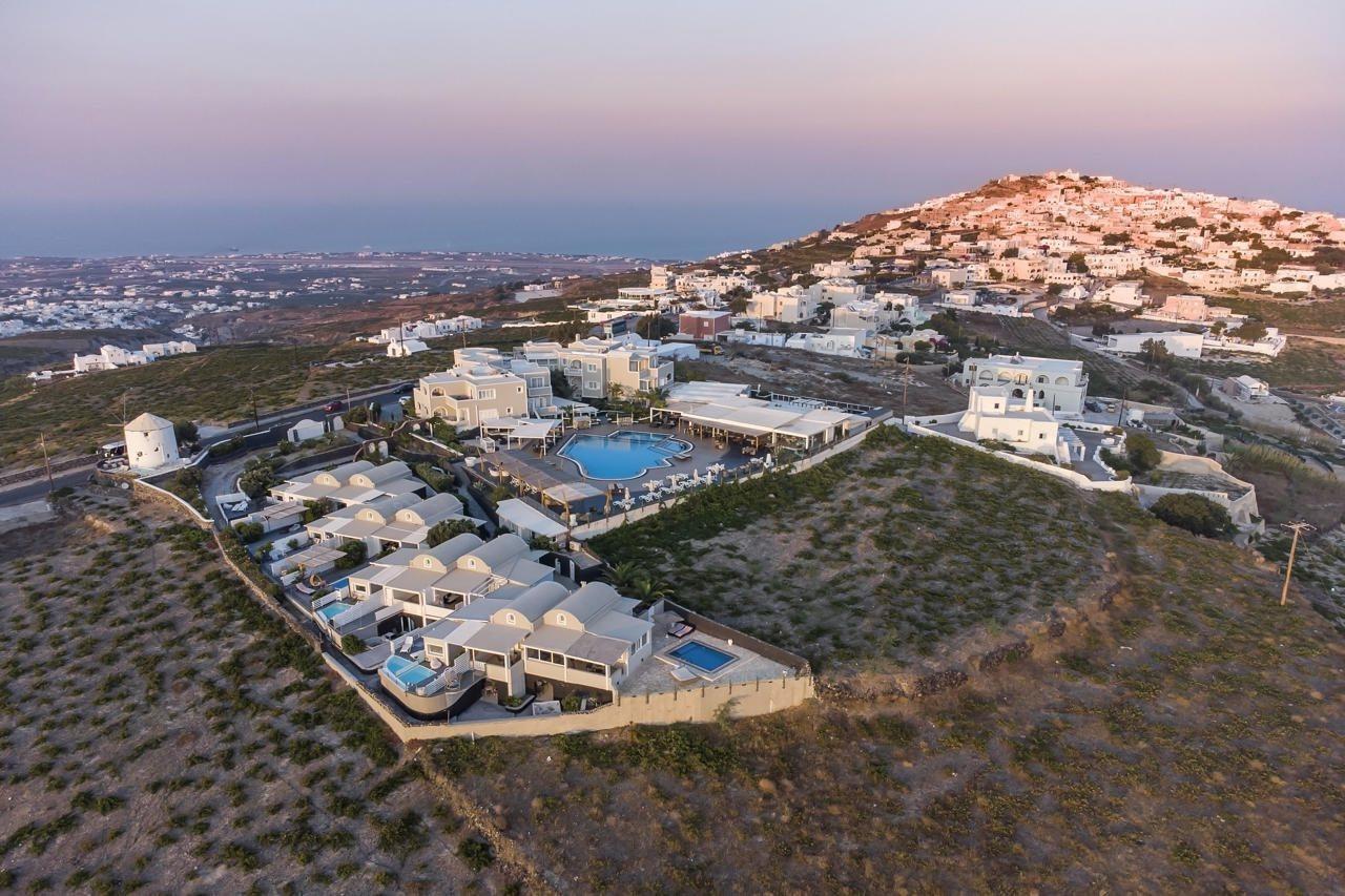Orizontes Hotel Santorini Pýrgos المظهر الخارجي الصورة