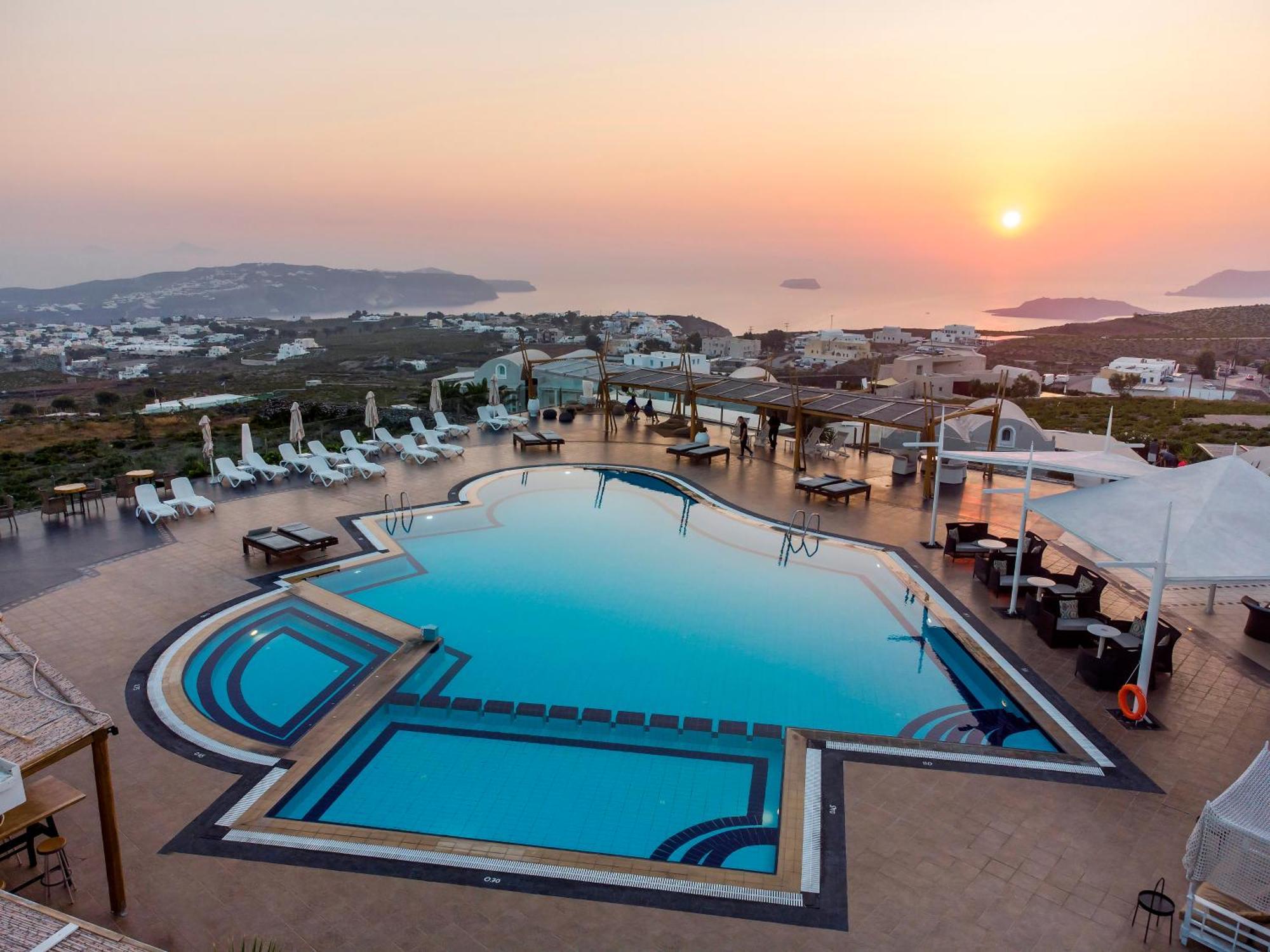 Orizontes Hotel Santorini Pýrgos المظهر الخارجي الصورة