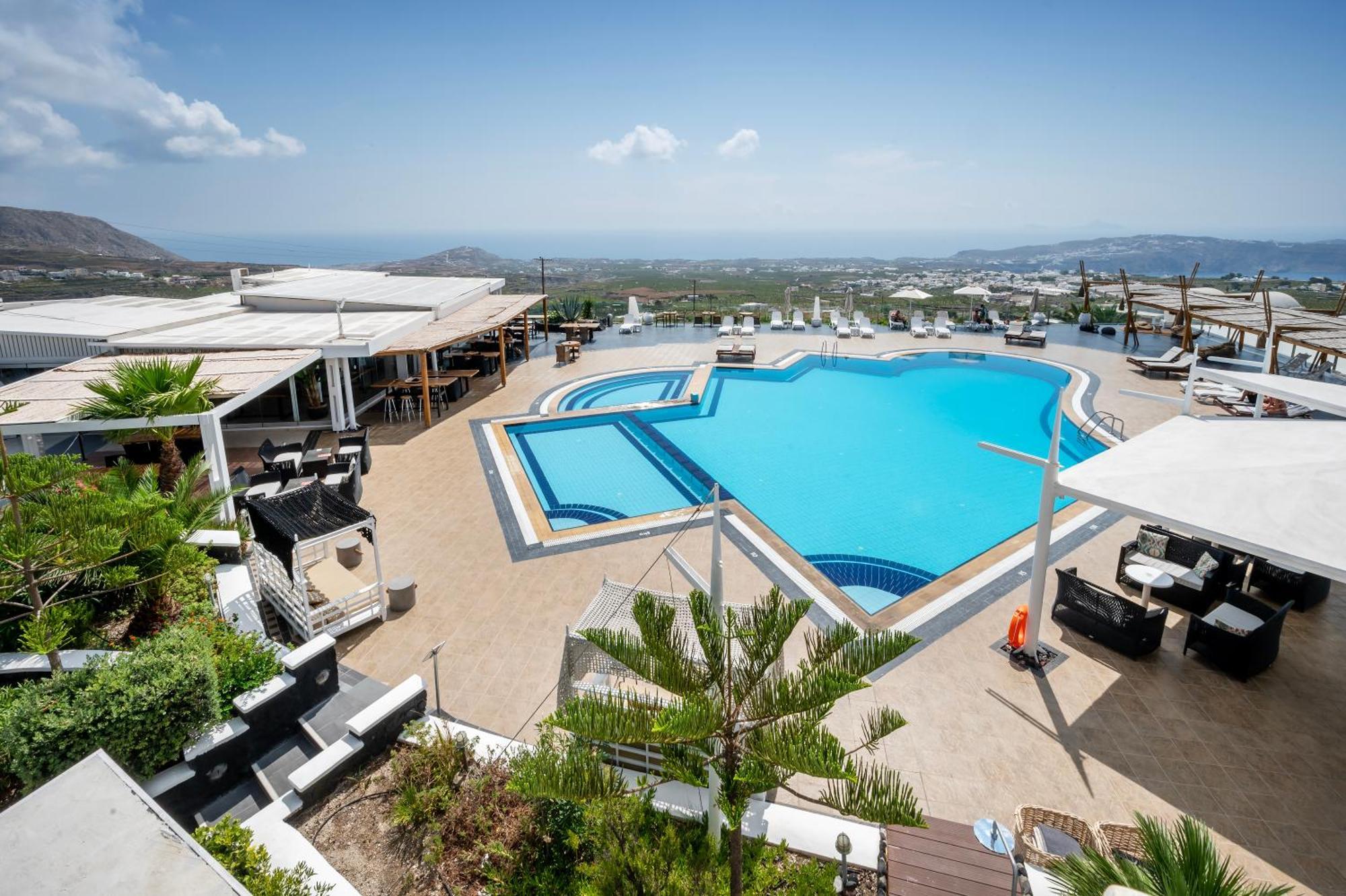 Orizontes Hotel Santorini Pýrgos المظهر الخارجي الصورة