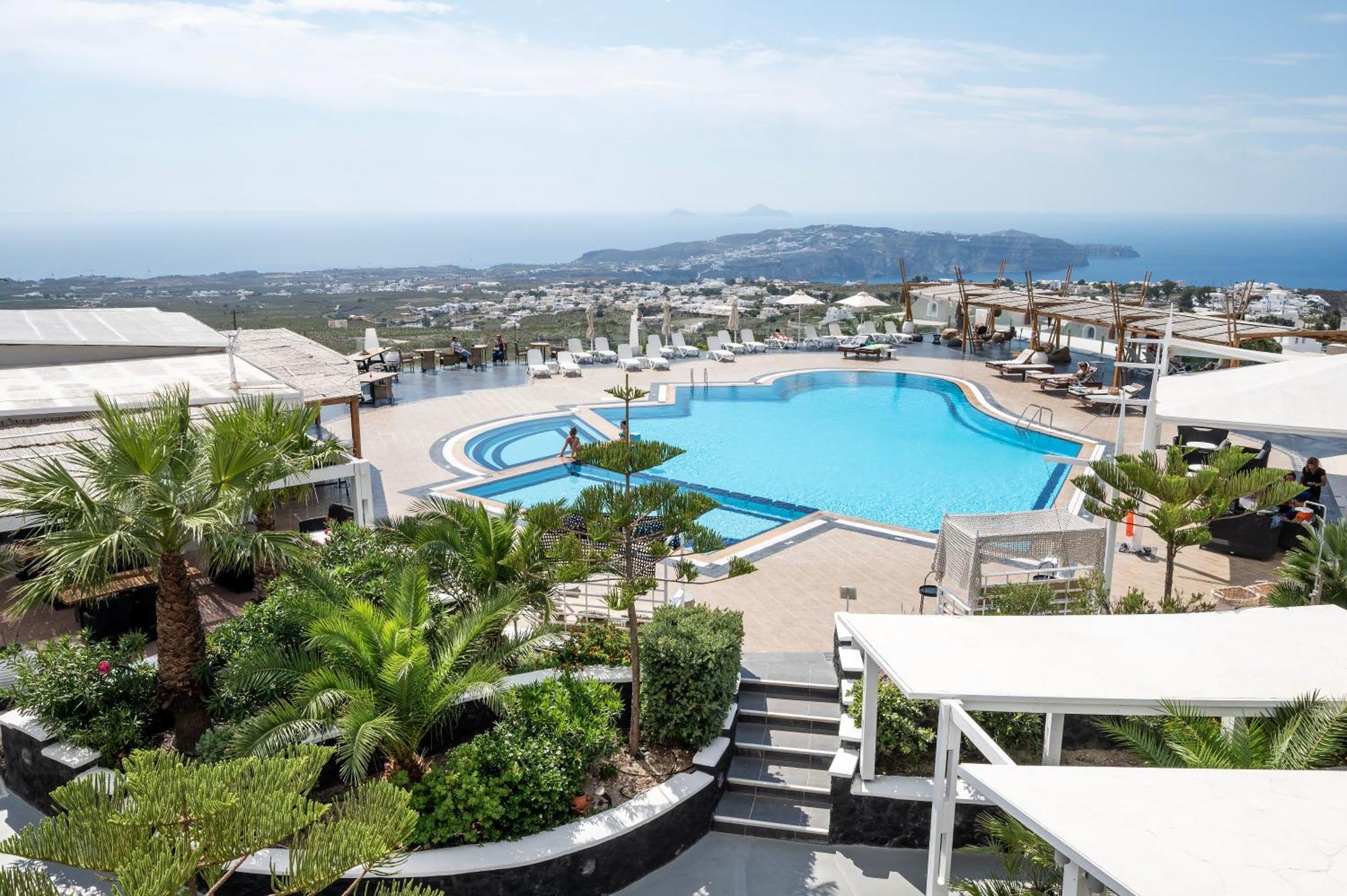 Orizontes Hotel Santorini Pýrgos المظهر الخارجي الصورة