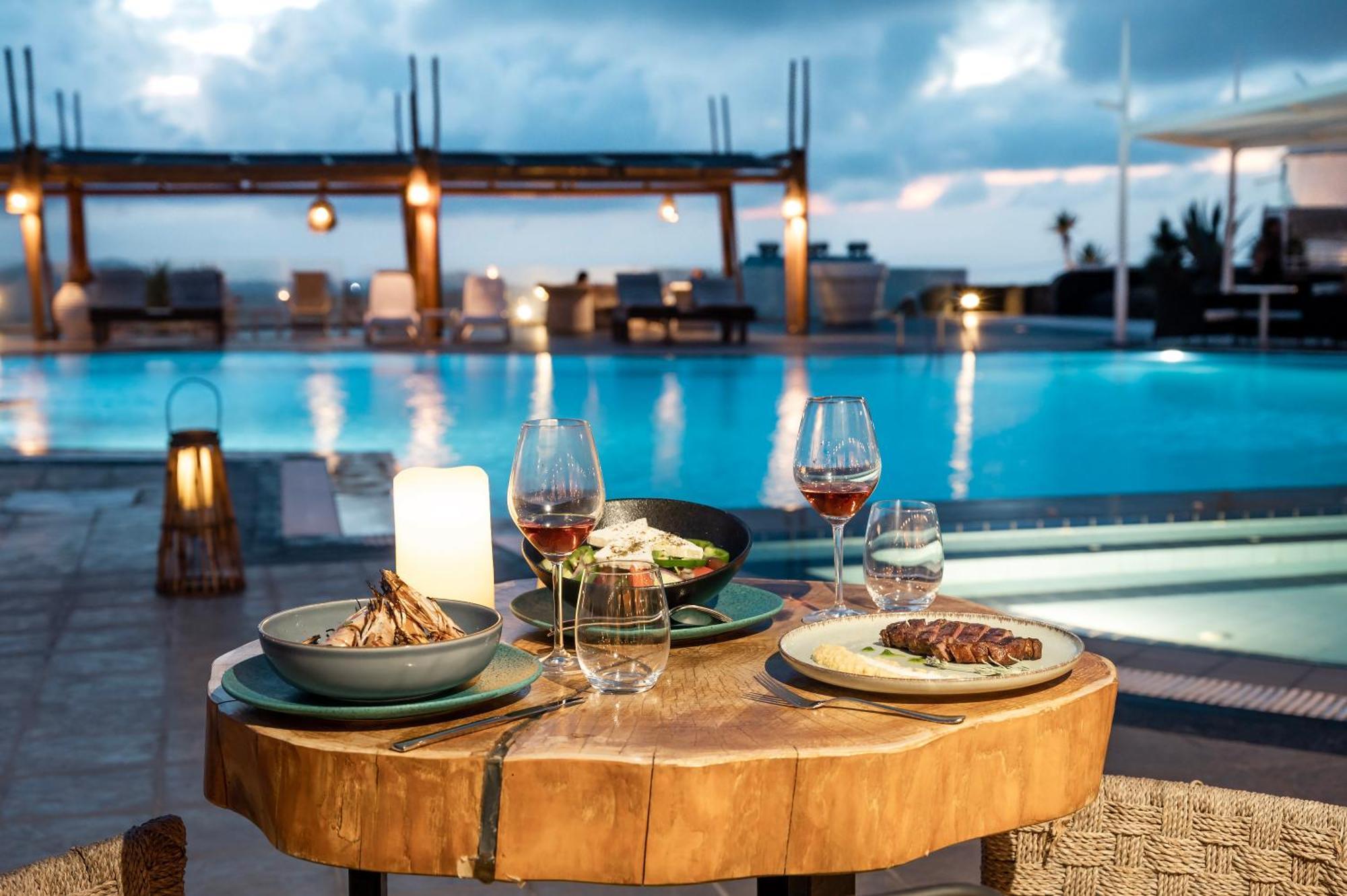 Orizontes Hotel Santorini Pýrgos المظهر الخارجي الصورة