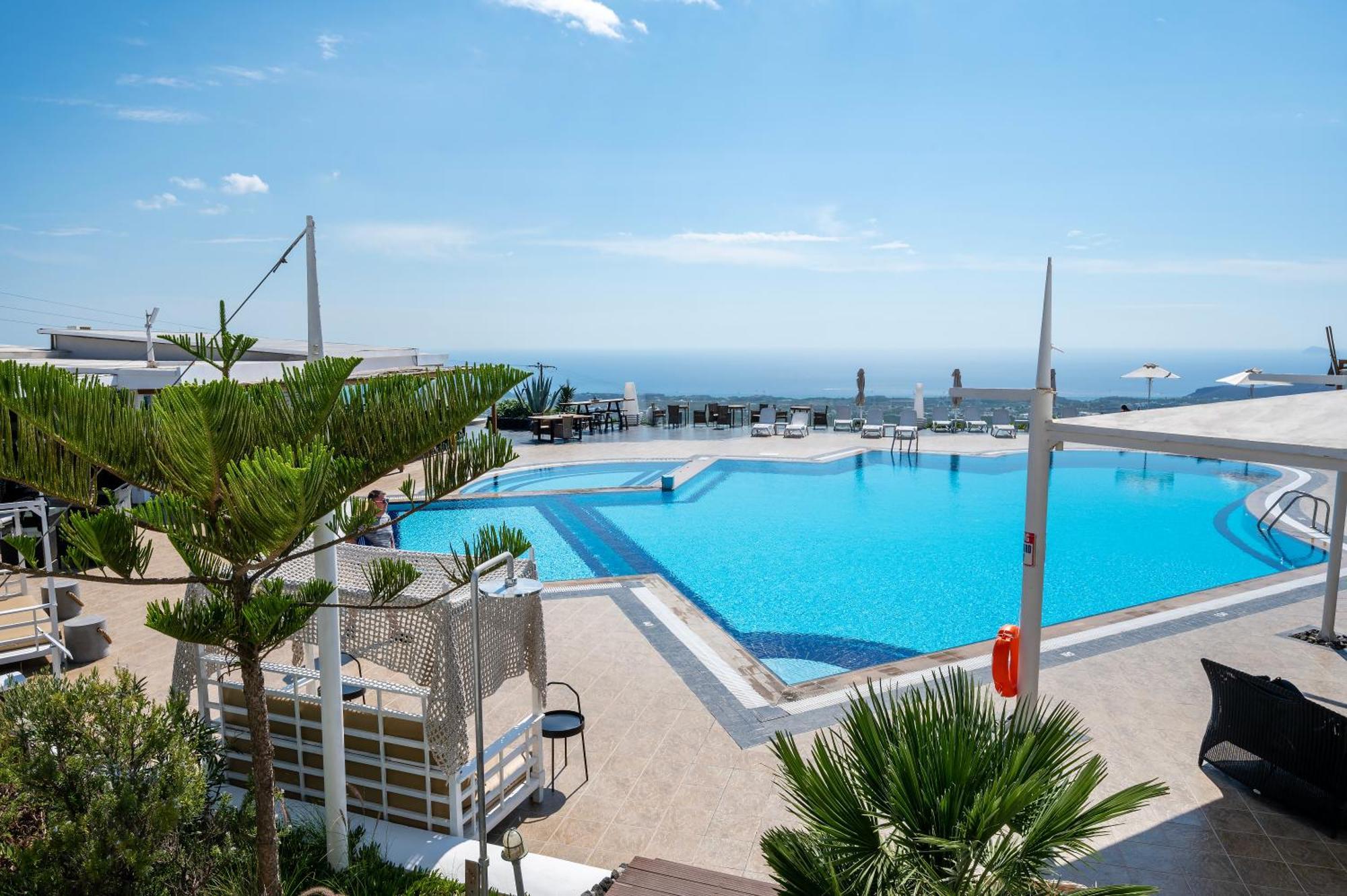 Orizontes Hotel Santorini Pýrgos المظهر الخارجي الصورة